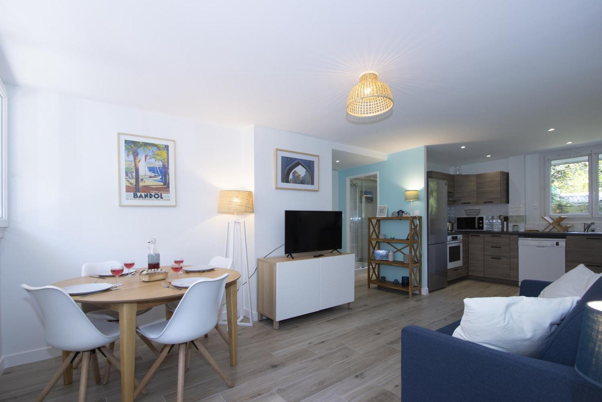 L'Oree De La Plage: Appt. Tout Confort 4/6 Pers. 400 M De La Plage La Ciotat Luaran gambar